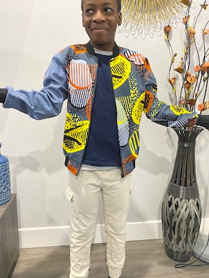 Azriella Bomber Jacket - Bright O!