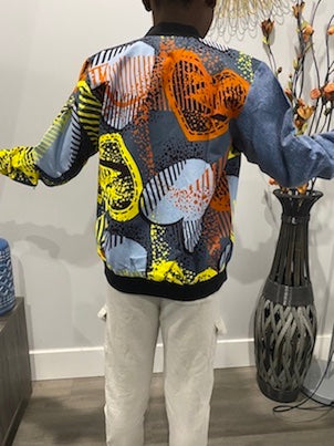 Azriella Bomber Jacket - Bright O!